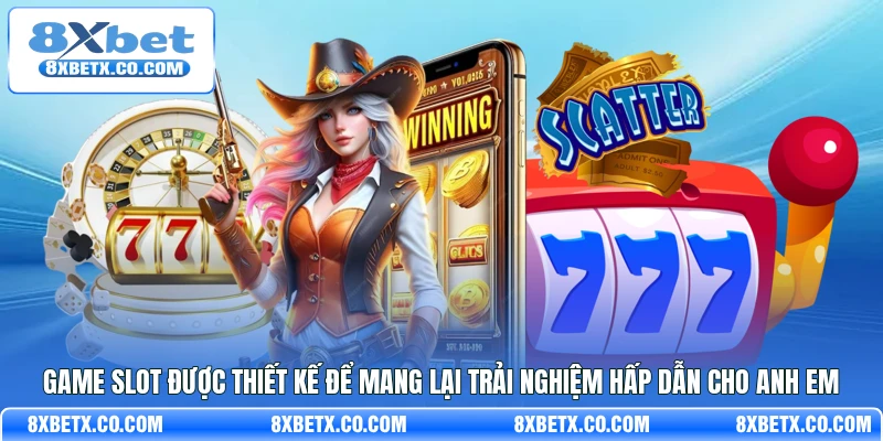 Game Slot được thiết kế để mang lại trải nghiệm hấp dẫn cho anh em